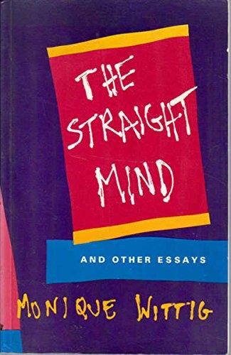 "The Straight Mind" And Other Essays