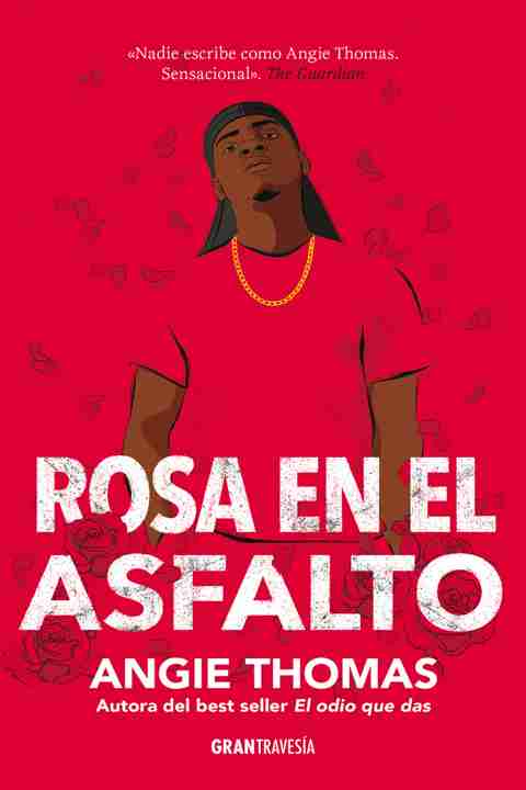 Rosa en el asfalto 